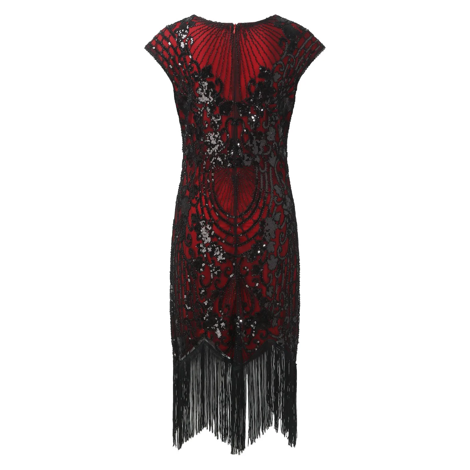 Vestido Gatsby vermelho