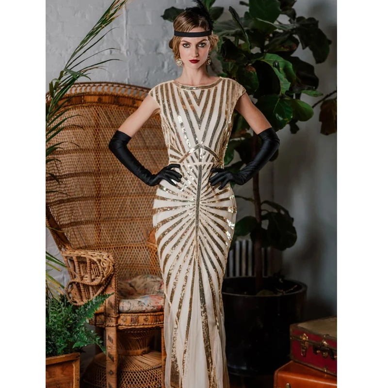 Vestido Gatsby Maxi