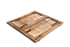 Orientalsk backgammon-bræt