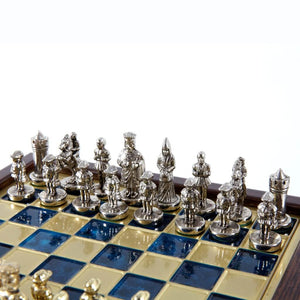 Byzantinsk skakbræt 20x20 og skaksæt