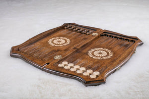 Tabla de șah și backgammon de colecție