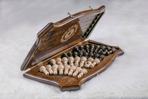 Tabla de șah și backgammon de colecție