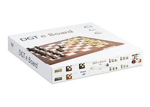 DGT e-Board USB elektronisk skakbræt Wenge-træ