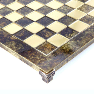 Greacă alamă Chessboards alamă