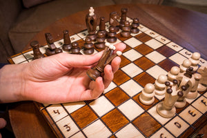 Det kongelige skakbræt og dets skakspil