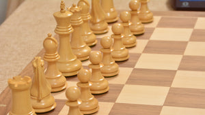 Moderne skakbræt i valnød