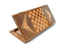 Arabeske backgammon-bræt