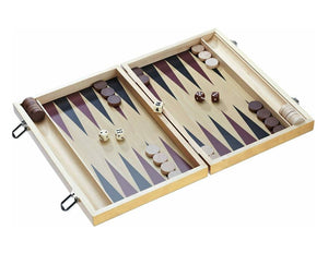 Backgammonbræt i træ af højeste kvalitet