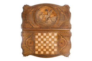 Backgammon-bræt til hjorte