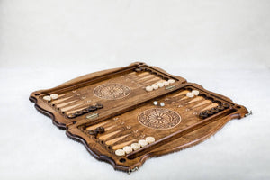 Deluxe backgammonbræt til hjorte