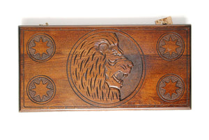 Armenian Lion backgammon board