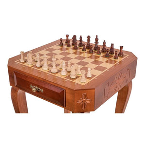 Moderne skakbord i træ