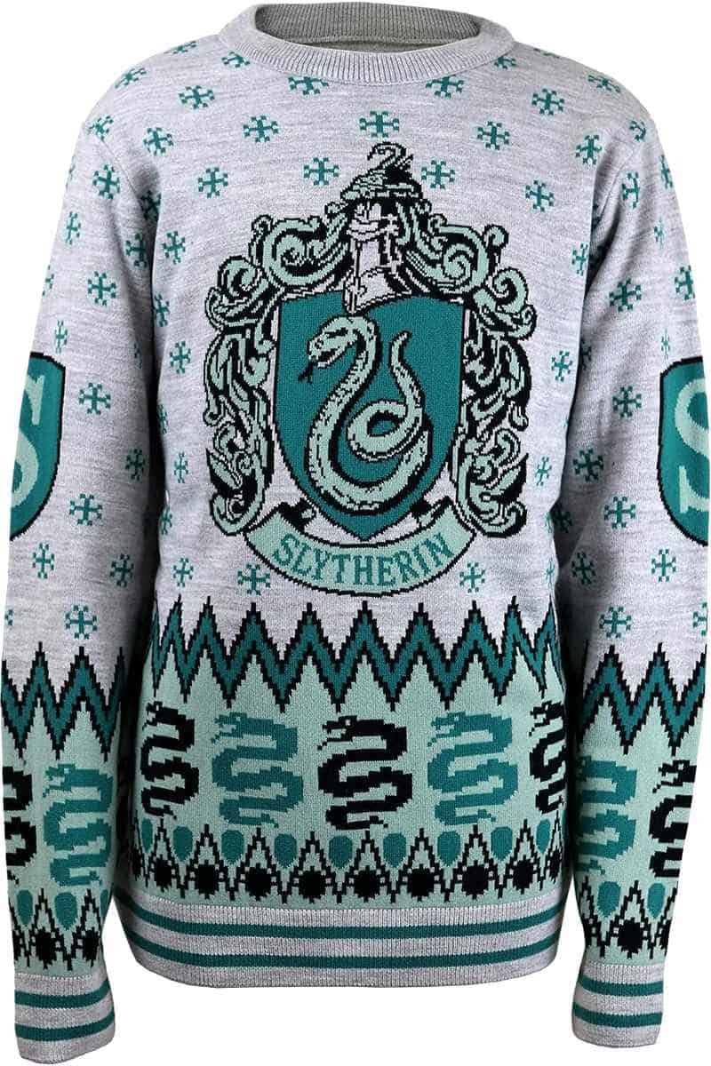 Harry Potter Slytherin tröja XXL grå