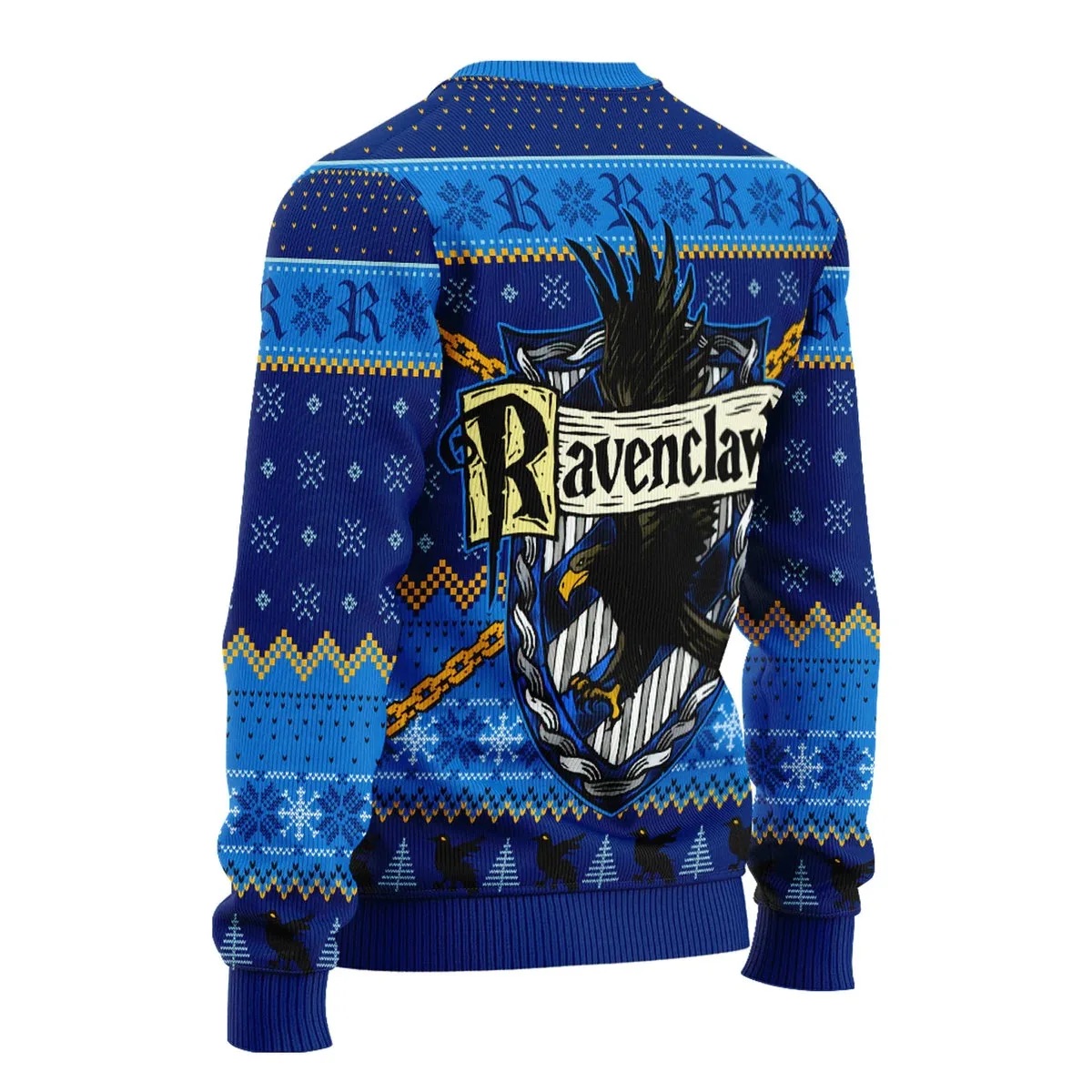 Син коледен пуловер Harry Potter Ravenclaw