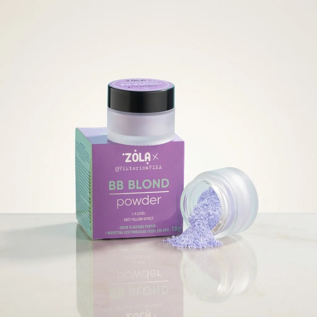 Kulmakarvojen vaalennusjauhe – Zola BB Blond Powder Kulmakarvojen vaalennusjauhe – Zola BB Blond Powder