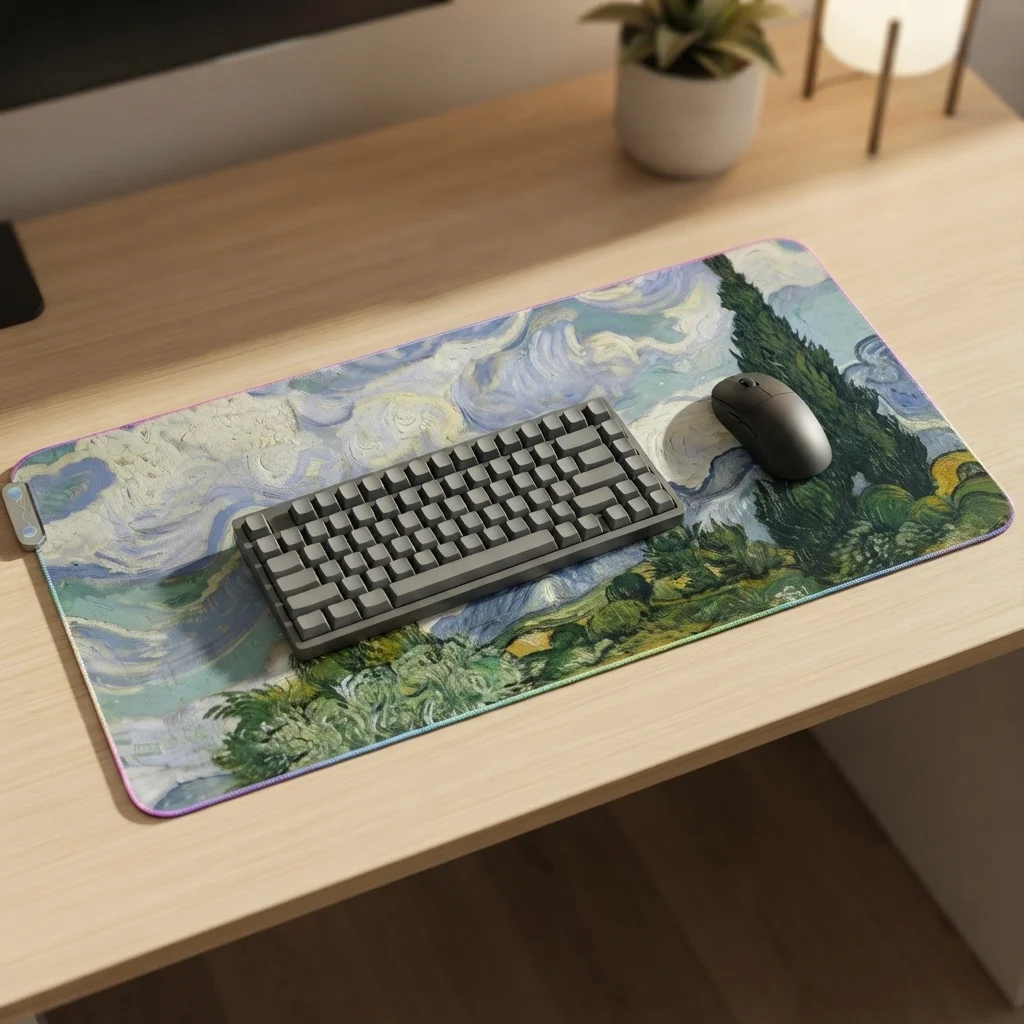 Van Gogh peles paklājiņš – Modelis 6 Van Gogh peles paklājiņš – Modelis 6