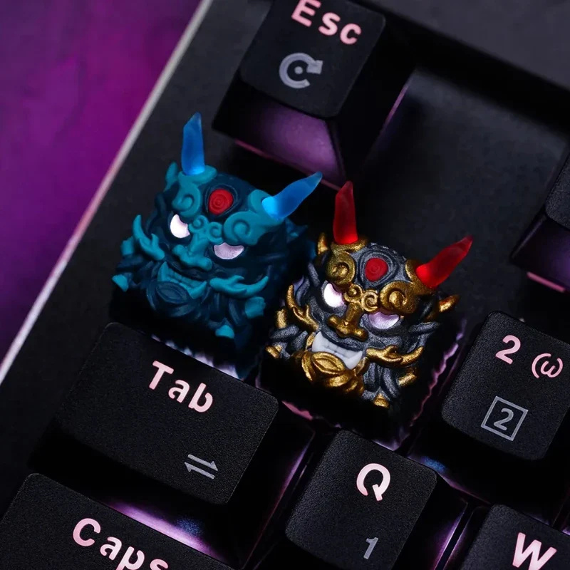 Artisan Dragon King keycap