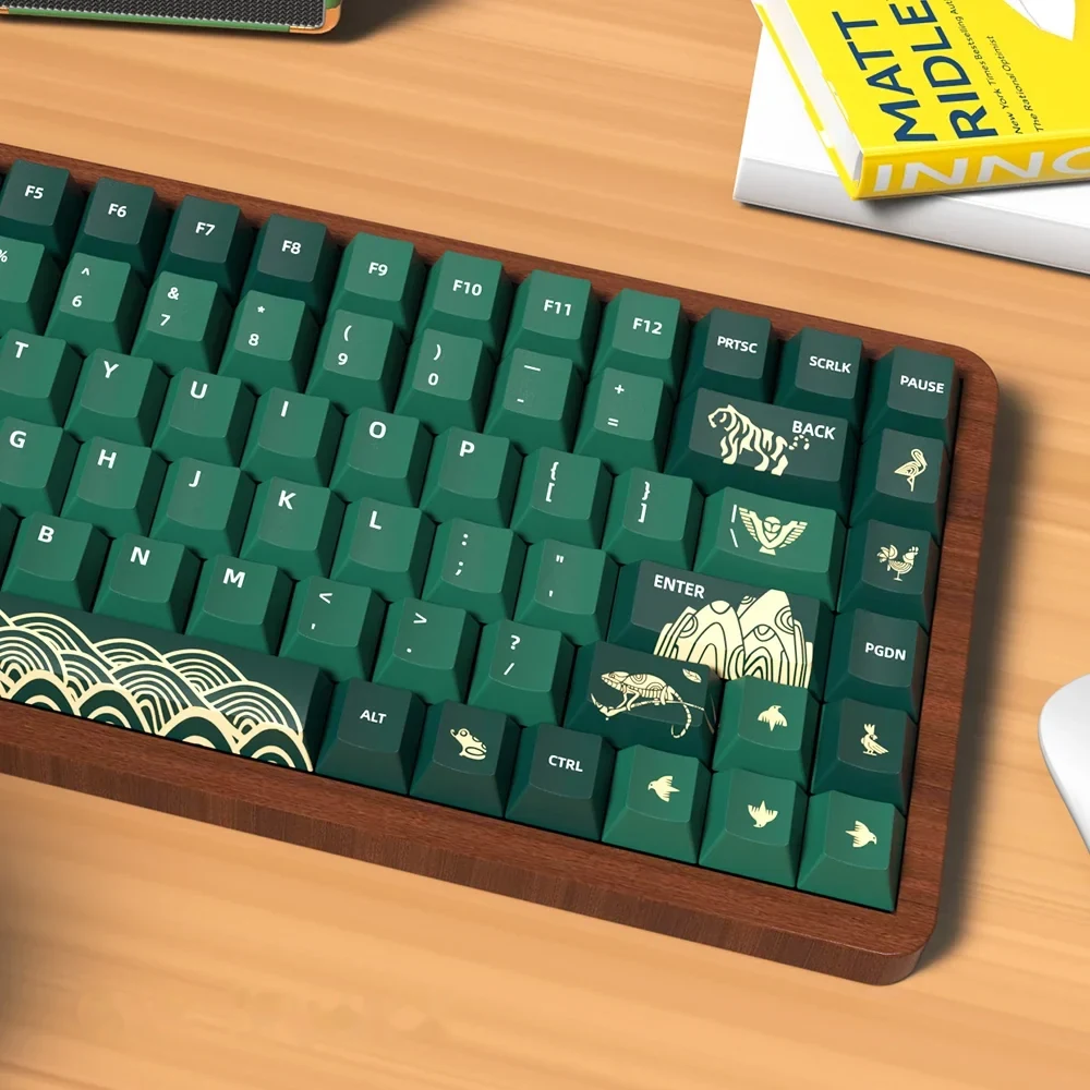 Forêt Verte QWERTZ ISO DE Keycaps
