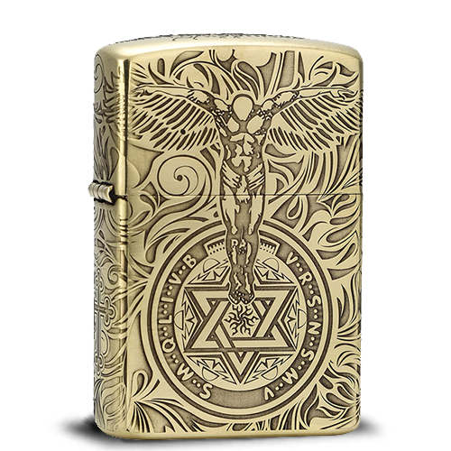 Fallen angel bensin lighter elektrisk stormlighter