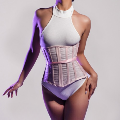Underbust rosa veps midjekorsett Bethany Underbust rosa veps midjekorsett Bethany