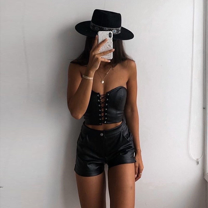 Korsett Latex Topp Kort Lena Korsett Latex Topp Kort Lena