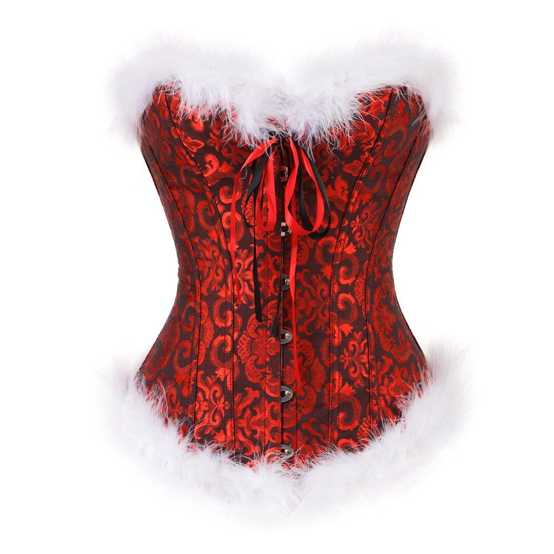 Sexet bustier-korset til jul Makayla Sexet bustier-korset til jul Makayla