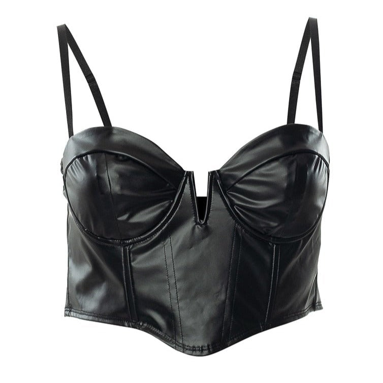 Ellie Short Latex Bustier-korsett