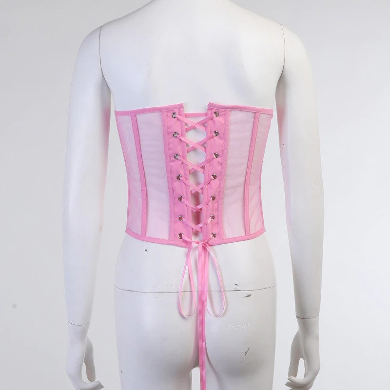 Korsetti vyö Underbust vyötärö Cincher Lilly