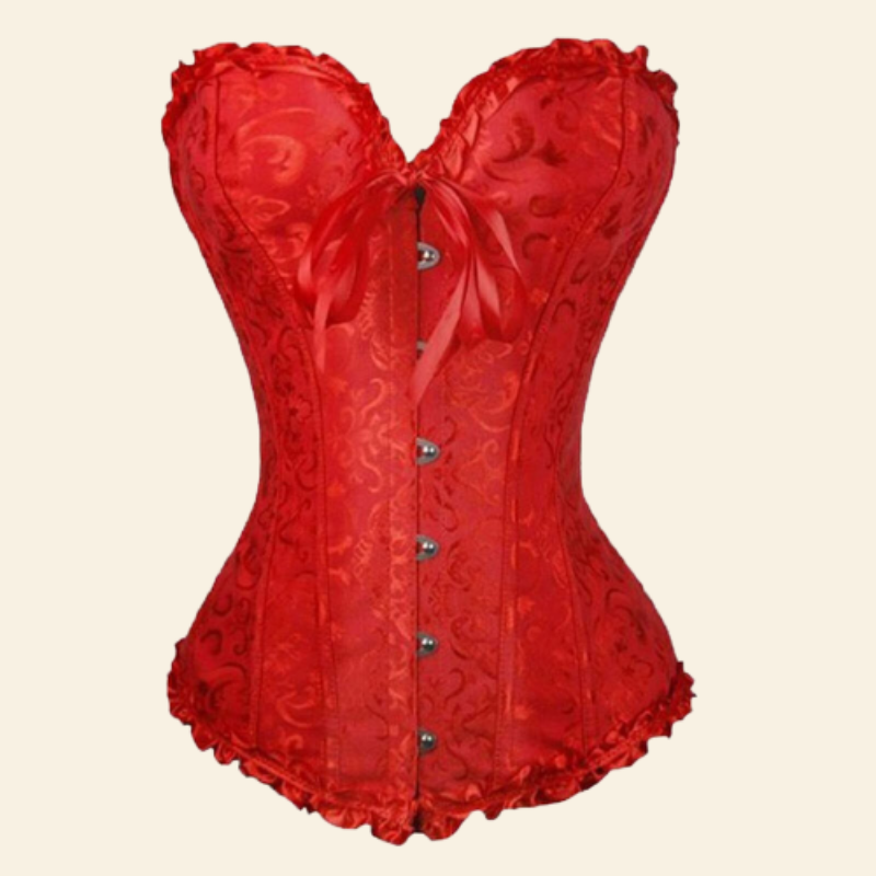 Sexet strålende rød Everleigh-korset Sexet strålende rød Everleigh-korset