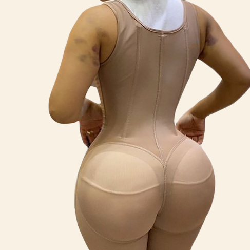 Tehokas laihdutuskorsetti (koukullinen bodysuit)