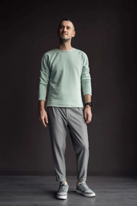 Herren-Sweatshirt Alberto – PDF-Schnittmuster von S bis XXL