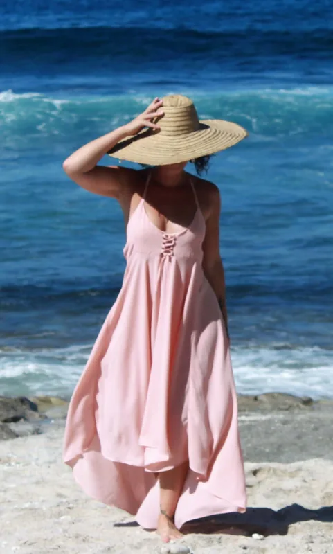 PDF-Schnittmuster für das lange Sommerkleid „Thoé“ in den Größen 36 bis 50