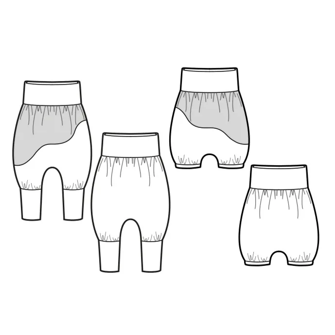 Goyave – die mitwachsende Sarouel-Hose und Bermuda