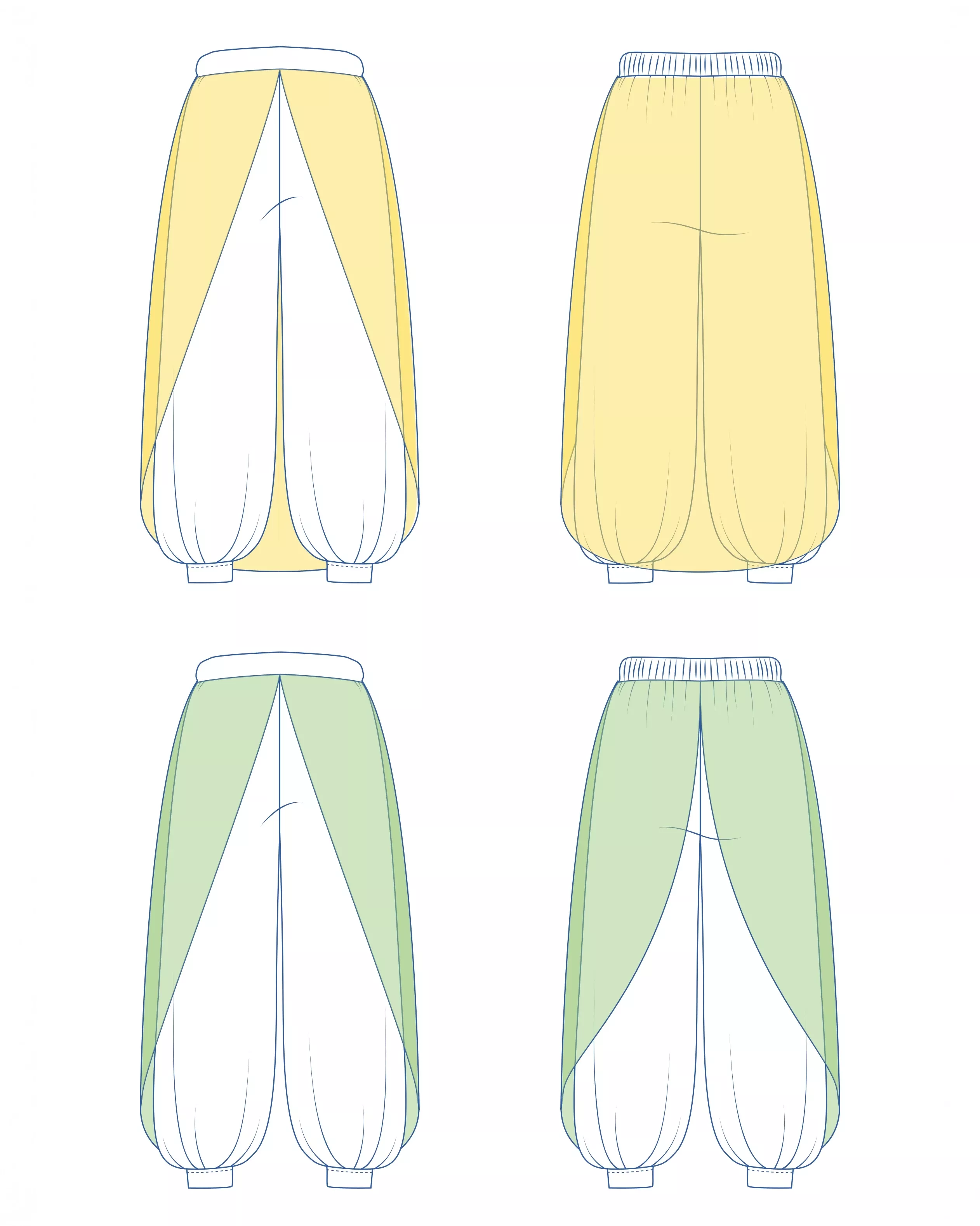 Yasmine-Paket für Kinder – Oberteil + Hose