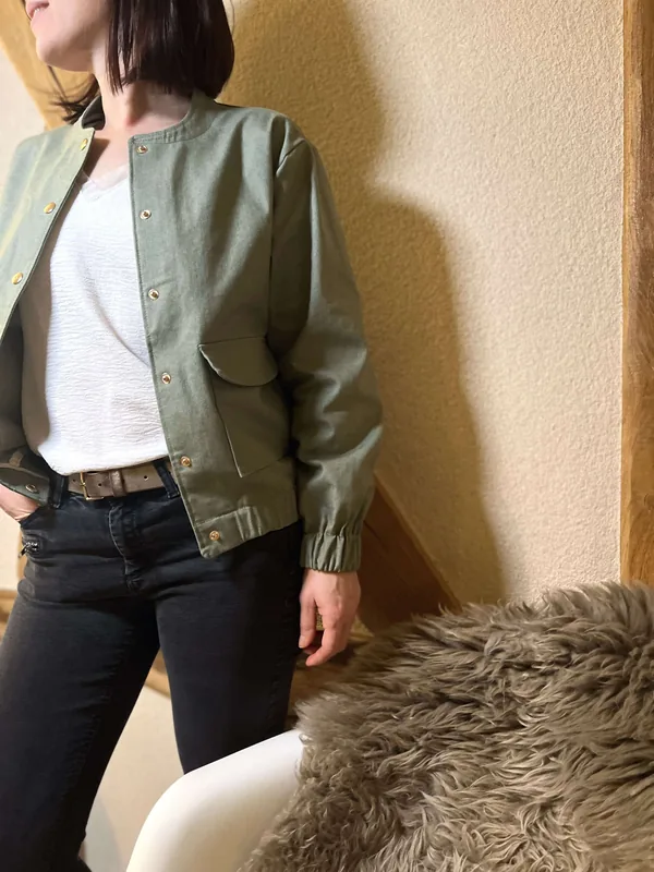 Die Snap-Jacke von 32 bis 52