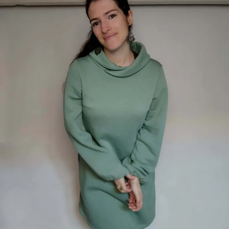 PDF-Schnittmuster Sweatkleid Mapulin in den Größen 32 bis 60