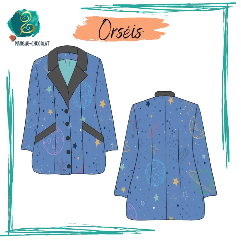 Blazer Orséis in den Größen 36 bis 50