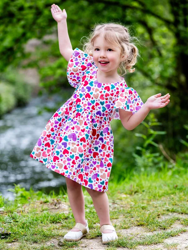 PDF-Schnittmuster für das Blusenkleid „Airelle“ für Babys / Kinder / Damen