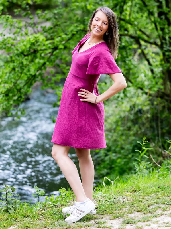 PDF-Schnittmuster für das Blusenkleid „Airelle“ für Babys / Kinder / Damen
