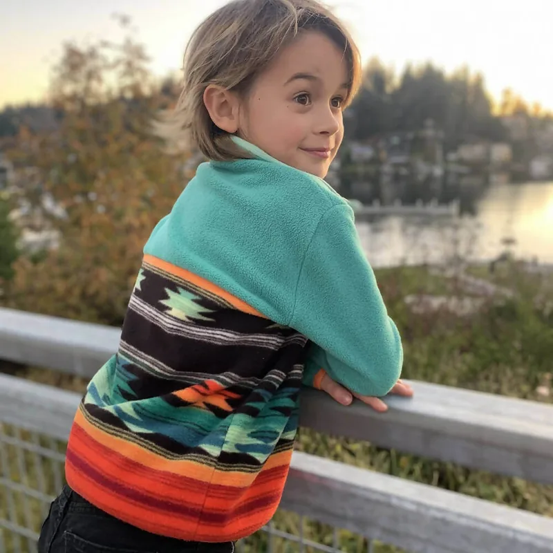 Mini-Sherpa – Unisex-Fleece für Kinder von 2 bis 16 Jahren