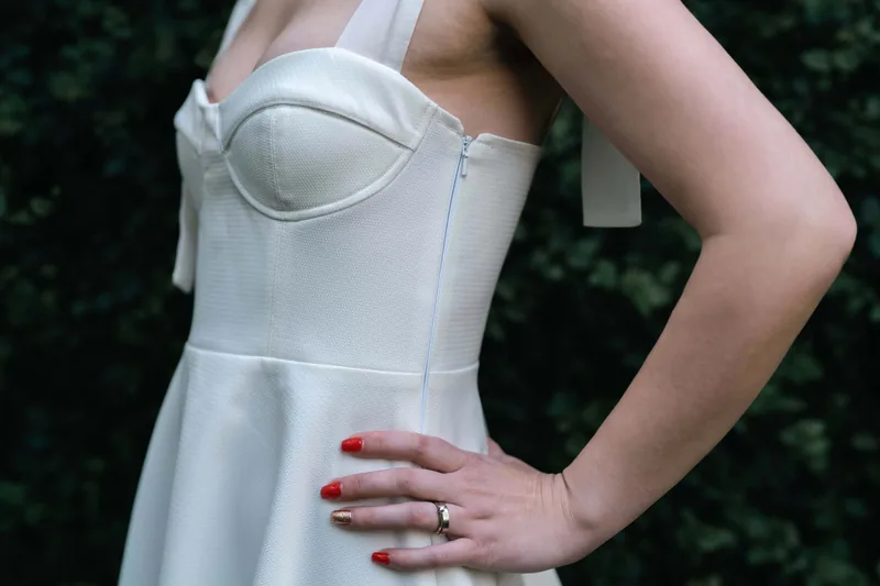 PDF kroj za elegantnu haljinu Vanilla Cream, veličine XS do XL