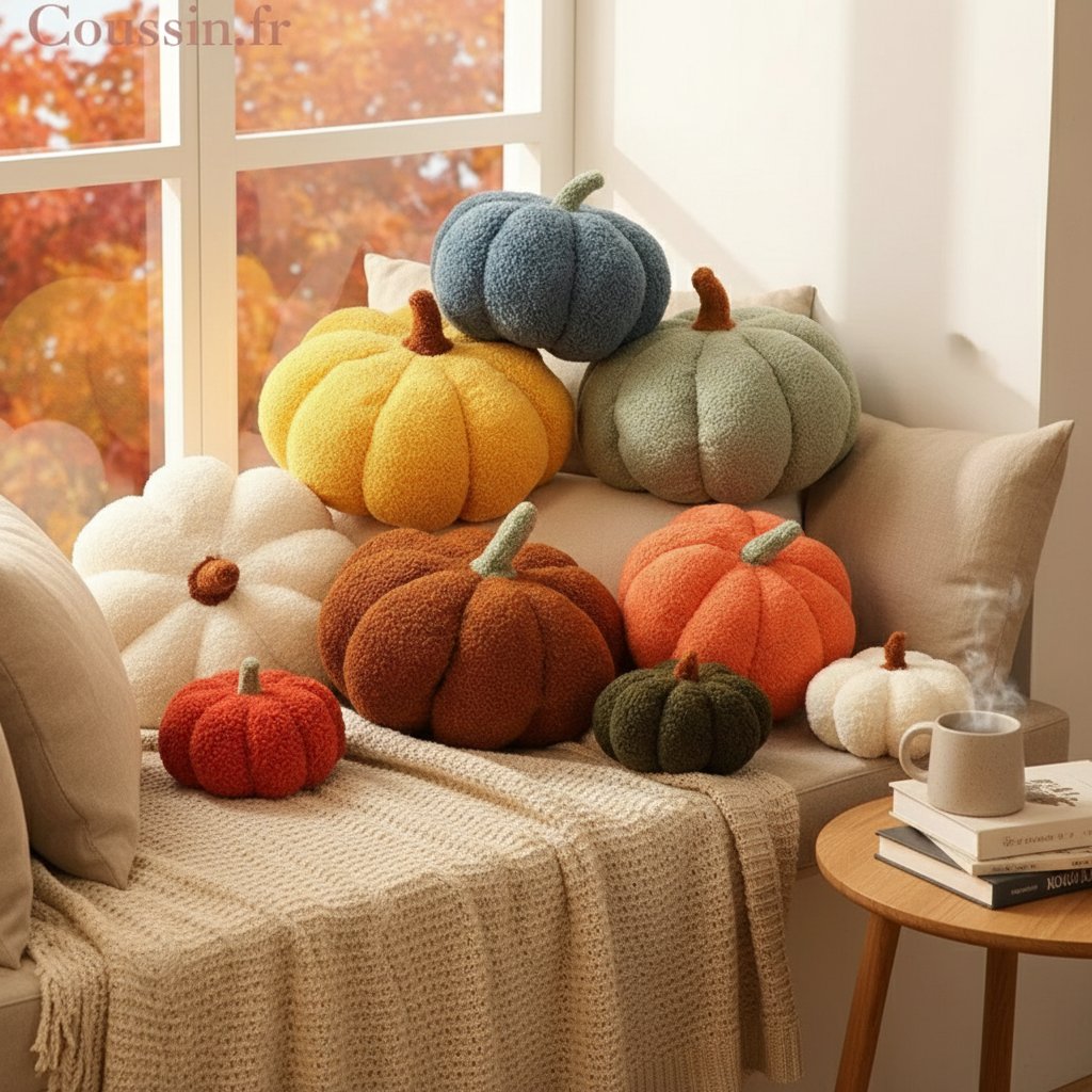 Halloweenský vankúš v tvare tekvice Halloweenský vankúš v tvare tekvice