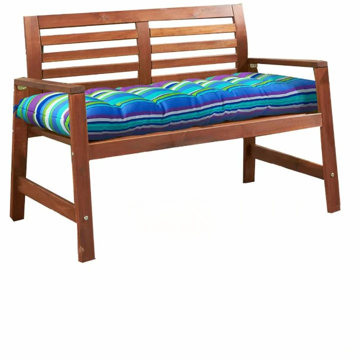 Dlouhý obdélníkový zahradní polštář s pruhy