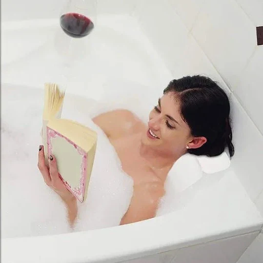 Badekar-pute med sugekopp