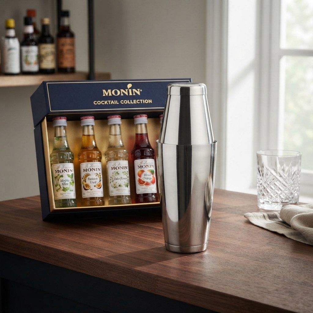 Dárková sada sirupů na koktejly MONIN 5 x 5 cl