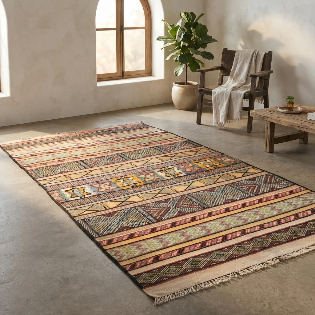 Berberimatto – Tiflet-kilimmatto 3,12m x 1,80m Berberimatto – Tiflet-kilimmatto 3,12m x 1,80m