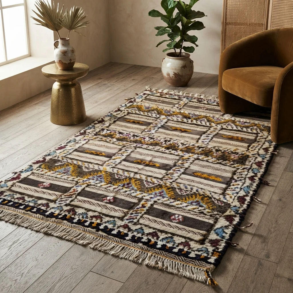 Berberimatto – Taznakht-kilimmatto 1,60 m x 1,05 m