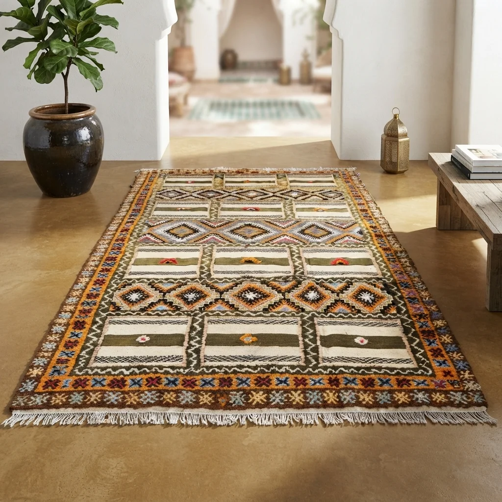 Berberimatto – Taznakht-kilim 3m x 1.80m