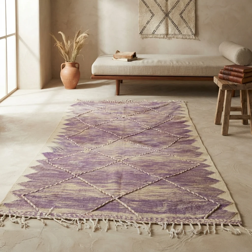 Berberimatto – Kilim Zanafi 3,10 m x 1,90 m Berberimatto – Kilim Zanafi 3,10 m x 1,90 m