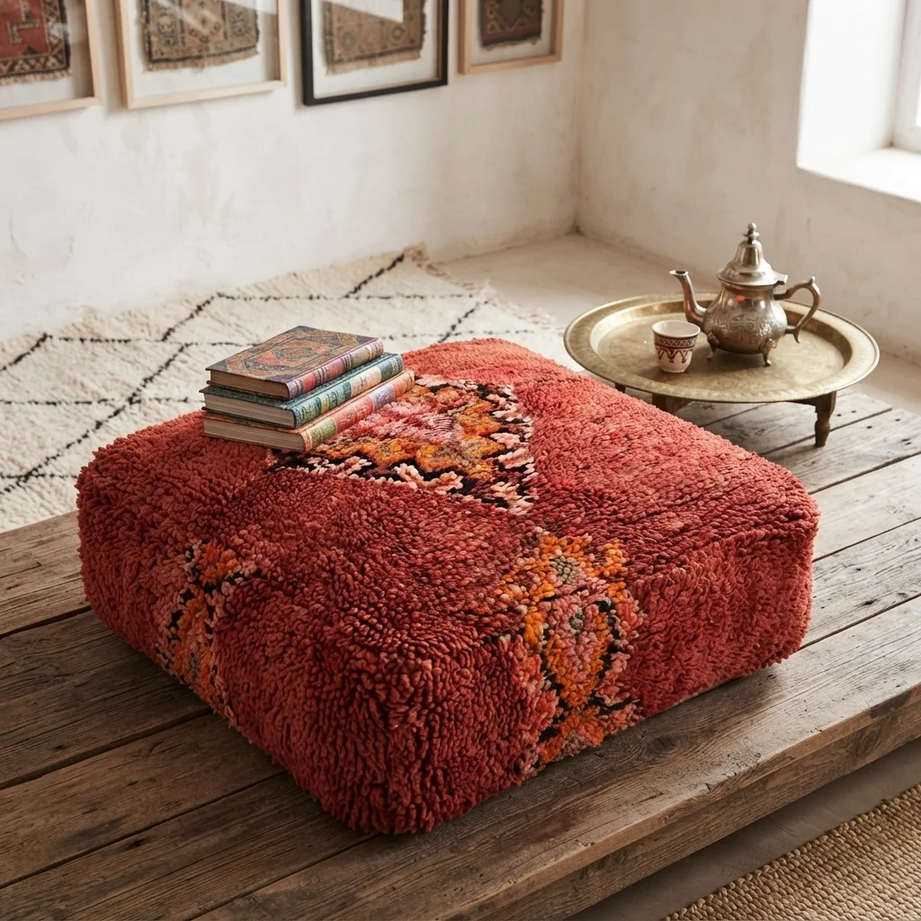 Vintage-pouf nro 21 Vintage-pouf nro 21